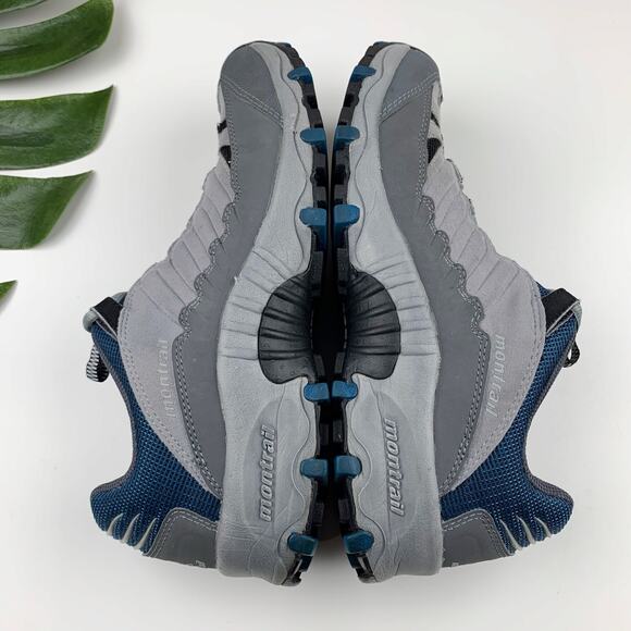 Montrail Hiking Shoes Grey Outdoor Sneakers Men's 9 - Picture 7 of 10